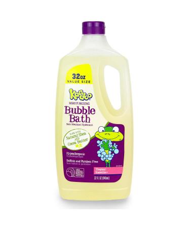 Kandoo Moisturizing Kids Bubble Bath with Shea and Cocoa Butter  Tropical Smoothie Scent  32 Fluid Ounce