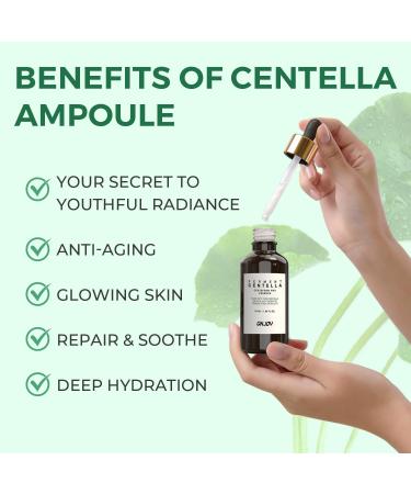 GNJOY Centella Asiatica Moisturizer Phytocin Cream & Centella Serum - Hydrating Soothing Barrier Repair Calming Revitalize Glowing - Buy Online on GoSupps.com