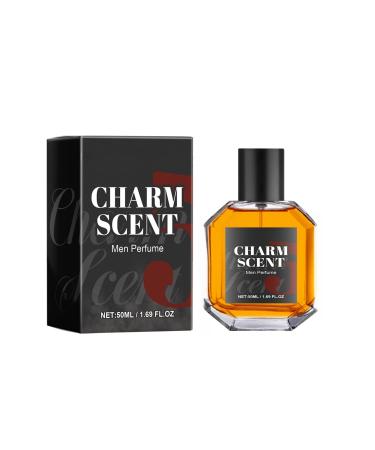 Charm Scent Men'S Perfume Alluring Fragrance Lasting Impression Woody Fragrance Fresh And Natural Release 50ML (1 Pcs) 1.7 Fl Oz (Pack of 1)