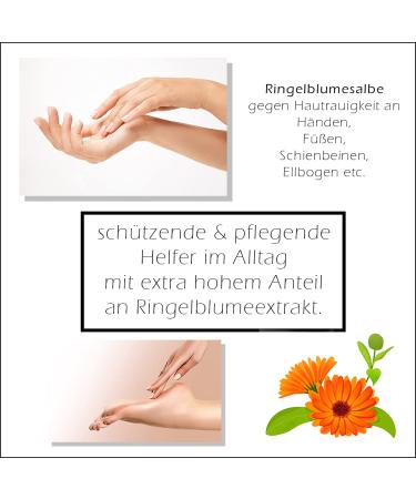 Organic Marigold Ointment | Cristinenmoor Marigold Cream | Certified Natural Cosmetics for Dry & Inflamed Skin | 110ml - Buy Online on GoSupps.com