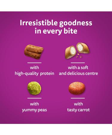 WHISKAS Adult Dry Cat Food - Tuna Selections Flavour 9.1 kg Bag & Perfect Portions Adult Wet Cat Food - Chicken Beef Whitefish and Tuna Salmon 75g Trays (24 Pack) - Buy Online on GoSupps.com