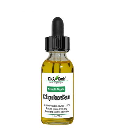 100% Natural Vegan Cell Renewal Face Serum Remove Wrinkles Rebuild Collagen-Jojoba Olive Rosehip Argan Evening Primrose Pomegranate Seed Oil Blend 1 Ounce