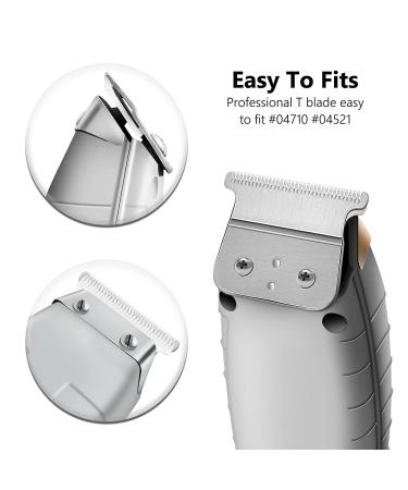 T Blade  T clipper and trimmer ceramic blades  T clipper and trimmer replacement blade replacement blade (Ceramic T blade + sliver steel blade) - Buy Online on GoSupps.com