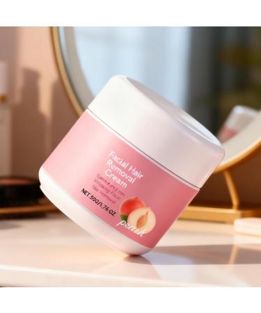 Facial Hair Removal Cream | 50 Grams Soothing Natural Balm | Natural Body Hair Removal Cream - For Women and Men Underarms Legs Lips Underarms Chest - Buy Online on GoSupps.com