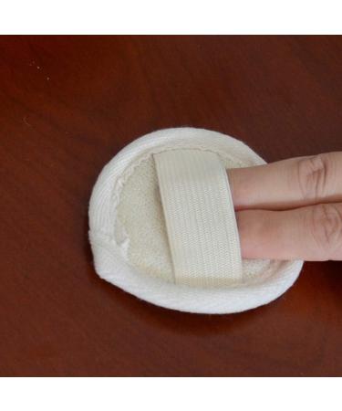 Healifty 10-Pack Reusable Face Luffa Pads | Round Makeup Remover & Facial Cleaning Pads for Women - Eco-Friendly & Gentle - 65mm - Buy Online on GoSupps.com