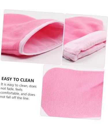 minkissy 4 Pairs Hand and Foot Mask Moisturizing Hand Gloves Exfoliating Glove Silicone Paraffin Wax Mitts Booties Paraffin Wax Bath Accessories Fabric Paraffin Socks Gel Sokcs Thicken Set - Buy Online on GoSupps.com