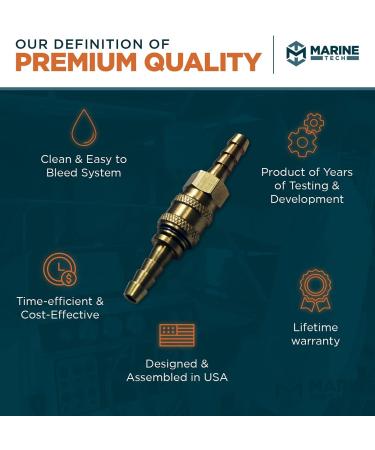 Marine Tech Tools Bleed Fitting - Seastar Hydraulic Steering Kit Quick Disconnect Tool - Buy Online on GoSupps.com