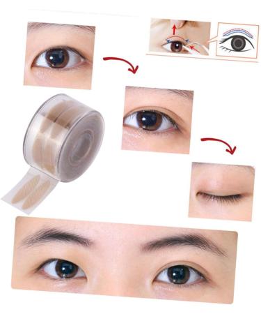 Housoutil Double Sides Tape 1800 Pcs Stickers Invisible Tape Double Eyelid Tape Fiber Adhesive Tape Women's Eye Patch Breathable - Buy Online on GoSupps.com