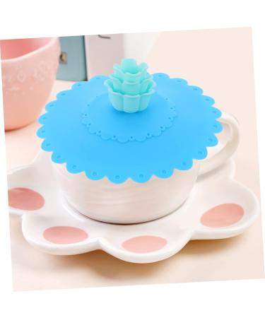ABOOFAN 4pcs Silicone Cup Lid Cartoon Cup Lid Gloves with Nails Cover Strawberry Cup Grid Miss - Buy Online on GoSupps.com