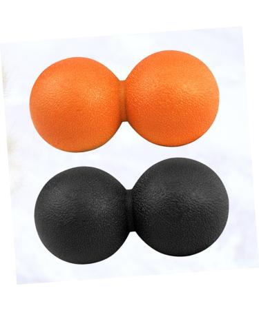 CLISPEED 2pcs Peanut Massage Ball - Double Lacrosse Ball for Muscle Relief & Yoga | International Shipping - Buy Online on GoSupps.com