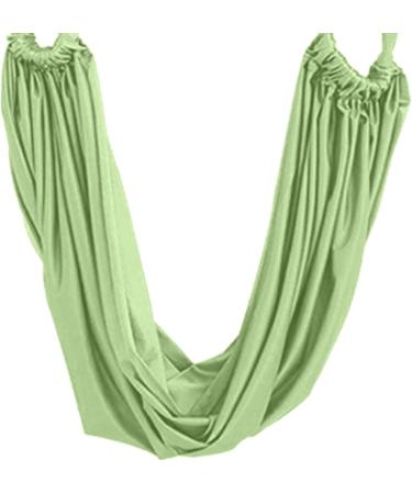 Alomejor Waist-Back-Leg Stretch Belt | Yoga Fitness Band with Door Anchors for Aerial Ballet & Dance | Free Size Light Green - Buy Online on GoSupps.com