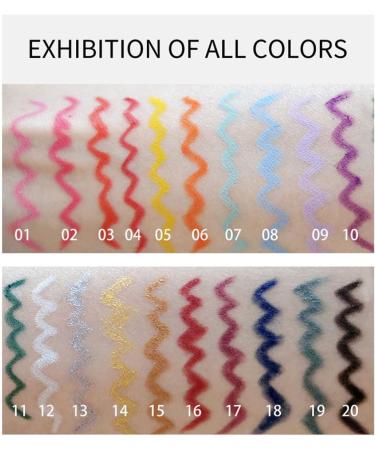 Colorful eye eyeliner Kit eye eyelder - Buy Online on GoSupps.com