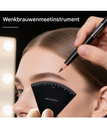 Brow Mapping Eyebrow Positioning Ruler Eyebrow Measuring and Mapping Tools Makeup Templates Shaper for Women Home UsePrecision Guide Stencil for Women and Beginners Home Use - Buy Online on GoSupps.com