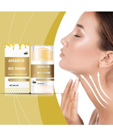  JIAOY Set of 2 advanced face and neck care pencils - Firms and lifts sagging skin - Bee venom anti-wrinkle cream - Anti-aging moisturizing cream - Buy Online on GoSupps.com