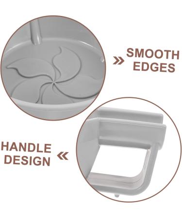 Beaupretty Shaving Foam Shell Snog Soap - Large Bowl for Men's Razors & Brushes | Premium Plastic Shaving Cup - Buy Online on GoSupps.com