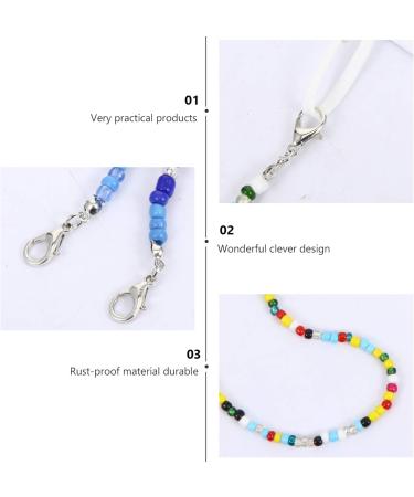 Magiclulu 2 Pcs Glasses Mask Chain & Lanyard - Stylish Straps for Sunglasses & Eyewear - International Shipping Available - Buy Online on GoSupps.com