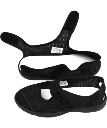 Buy Wygwlg Adjustable Gout Shoes for Men & Women - Summer Diabetes Footwear for Elderly - Black Size 10.5 - Buy Online on GoSupps.com