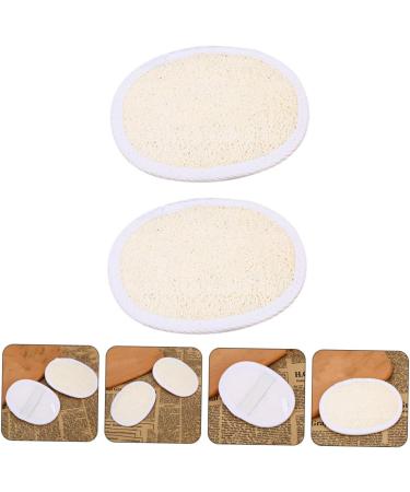 8 Pcs Natural Bath Sponge & Loofah Set - Exfoliating Bathing Sponges Gloves & Pads for Oil Removal - Buy Online on GoSupps.com