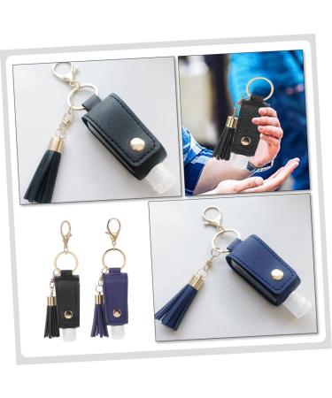 FRCOLOR 8 Sets Bottle Box Keyring Portable Bottle for Outdoor Use Waist Refillable Bottle Portable Outdoor Bottle Leather Tassel - Buy Online on GoSupps.com