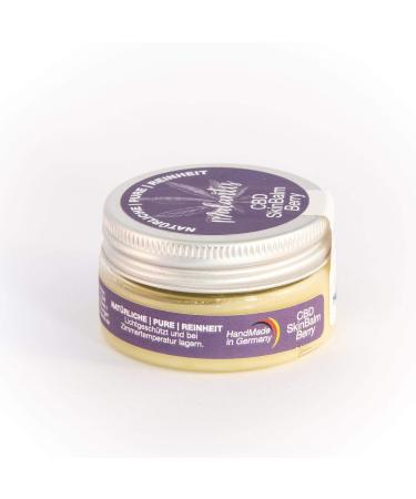 Malanti's Hemp Ointment 25ml - Skinbalm Berry | Moisturizing Hemp Oil Cream for Dry Skin - Vitamins B1 B2 E & Linoleic Acid - Buy Online on GoSupps.com