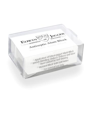 Edwin Jagger Alum Block 54g - Soothing Aftershave for Smooth Shaves | International Shipping Available - Buy Online on GoSupps.com