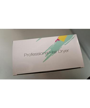 JIAABCHOMO 2000W Professional Hair Dryer with Ionic Technology - Fast Drying, 1 Diffuser, 2 Nozzles, 2 Speeds, 3 Heat Settings - Perfect for Women's Curly and Straight Hair - Buy Online on GoSupps.com