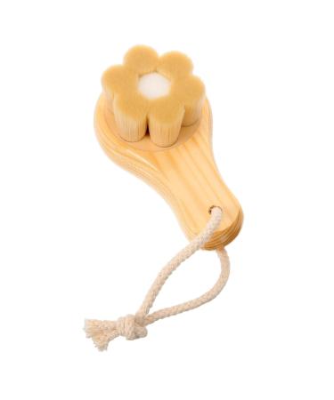 DRESSOOS soft fur washbasin face sponges face skin care tools exfoliating brush tool makeup remover Quincunx face exfoliator cleasing milk cleaning brush face brush skin care