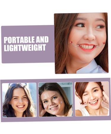 Didiseaon 2 Pairs Dimple Trainer Facial Exerciser Face Exerciser Small Dimple Marker Portable Dimple Marker The Face Copper Maker 4.30X2.50X0.80CM Assorted Color 1 - Buy Online on GoSupps.com