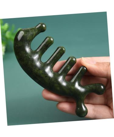 Jade Massage Comb - Premium Gogogmy Body Massage Tool for Acupuncture & Relaxation - Buy Online on GoSupps.com