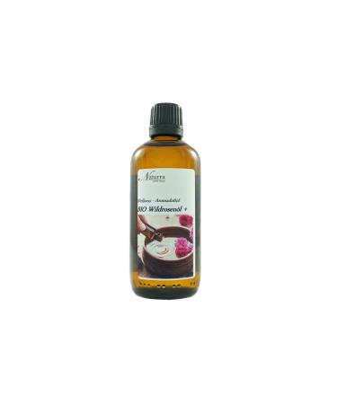 Naturra organic wild rose oil 100ml rose hip kernel oil cold -pressed native with organic ginger oil essential oil wellness oil body oil aromatherapy natural cosmetics of your choice - zingiber ginger 100