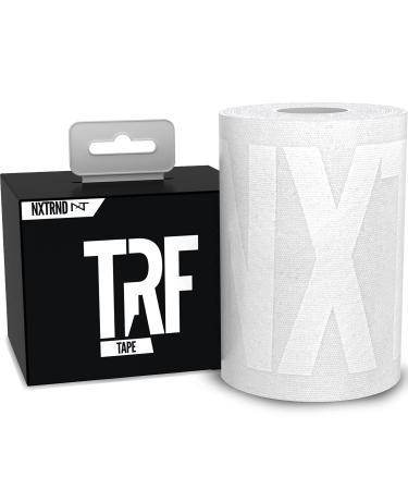 Nxtrnd TRF Turf Tape for Arms Football, Extra Wide Football Turf Tape, Athletic Tape, Flexible Kinesiology Tape, Waterproof Sports Tape, Ultra Sticky Kinesio Tape (White)