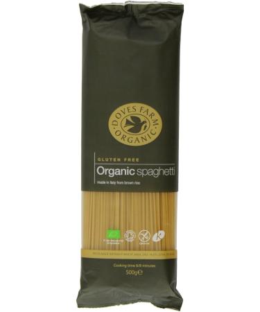 Doves Farm | Organic Brown Rice Spaghetti | 10 x 500g - Buy Online on GoSupps.com