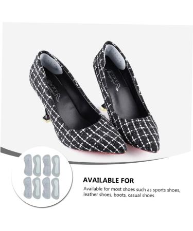GLEAVI 12 Pairs Anti-Wear Back Stickers for Shoes | Self-Adhesive Heel Pads & Liner Grips for Ladies' Pumps - Comfort & Stability - Buy Online on GoSupps.com