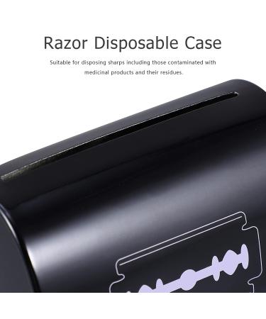 FRCOLOR 2Pcs Razor Bank Safe Blade Disposal Case - Barber Shop Storage Holder for International Shipping - Buy Online on GoSupps.com