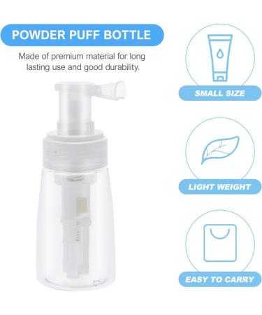 COHEALI Travel Spray Bottle - Portable Baby Talcum Powder Dispenser & Body Wash Container - White - Buy Online on GoSupps.com