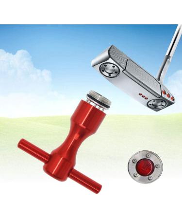 HISTAR 2Pcs Golf Custom Red Weights + Wrench for Titleist Scotty Cameron Putters 15.0g - Buy Online on GoSupps.com