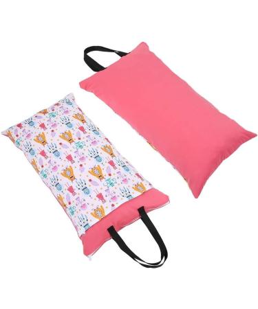 Hztyyier Hanging Wet Dry Cloth Diaper Bag 15.8x27.6inch - Large Capacity Reusable Diaper Pail Bag for Cloth Diapers or Laundry (#5) - Buy Online on GoSupps.com