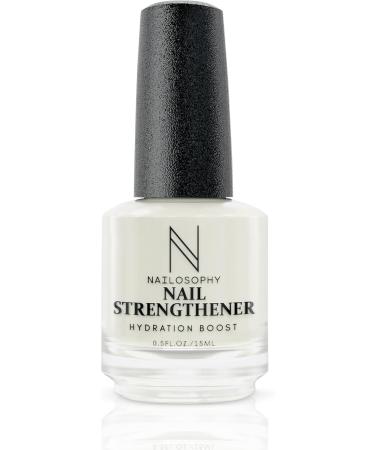 Nail Strengthener & Nail Hardener for Damaged Nails - Hydrates Moisturises Forms Protective Coating Contains Hyaluronic Acid-Nail Growth and Strengthener for Improved Nail Texture 0.5 FL. OZ./15ml - Buy Online on GoSupps.com