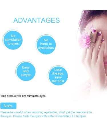 Lash Extension Remover Flexible Eyelash Extension Remover Superior Fine Long Shelf-life Adult Model Women Stylist for Beginners - Buy Online on GoSupps.com