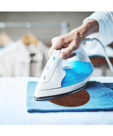 Iron On Patches 25 Pieces  Repair Patches 5 Colors Oval Suede Cowhide Elbow Patches Elbow Knee Iron-on Velvet Patches for Sweater Repair Crafts Repair Kit for Clothing Jeans 5 Dark Color - Buy Online on GoSupps.com