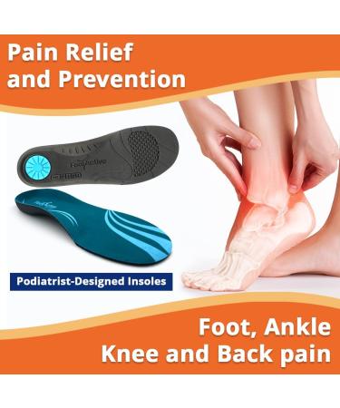 FootActive COMFORT Insoles - XS (UK 3-4) Blue - Size UK 3-4.5 (x-small) - Buy Online on GoSupps.com