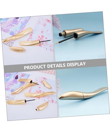 Healeved 18 Pcs Eyeliner Empty Tube oil Lash Serum Portable Mascara Bottles Eyeliner Liquid Tube Abs 1 g (Pack of 1) Goldenx3pcs - Buy Online on GoSupps.com