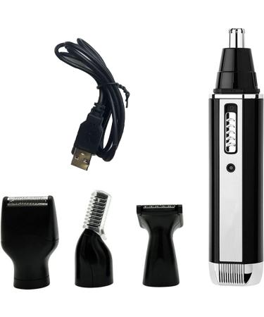 Yuehuam 4 in 1 Men's Grooming Kit - Rechargeable Beard Trimmer Electric Razor & Hair Remover for Eyebrows Ears & Nose - Buy Internationally - Buy Online on GoSupps.com