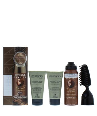Alternative Alterna Alterna Stylist Geschenkdoos 90Ml 1 Night Highlights In Sweet Caramel + 40Ml Bamboo Shine Balsem + 40Ml Bamboo Shine Shampoo