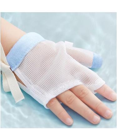 No Scratch Breathable Thumb Sucking Guard for Kids - X-Small C Size Baby Gloves with Nylon Straps - Buy Online on GoSupps.com