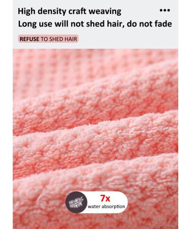 AKOAK Women's Microfiber Hair Towel Anti-Frizz Super Absorbent & Soft Hair Cloth for Curly Long & Thick Hair - Buy Online on GoSupps.com