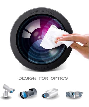 AAwipes Microfiber Lens Cleaning Cloths for Eyeglasses - White 230GSM - 6x7 - 30 Pack - Buy Online on GoSupps.com