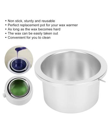 Wax Pot - Aluminum Waxness Empty Metal Pot & Replacement Inner Pot for Hair Removal - Wax Warmer Bowl - Buy Online on GoSupps.com