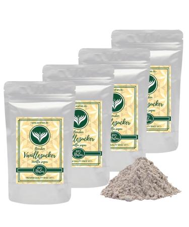 Bourbon Vanilla Sugar - Vanilla Sugar with real Bourbon Vanilla from Madagascar 1kg 1 kg (1 pack)