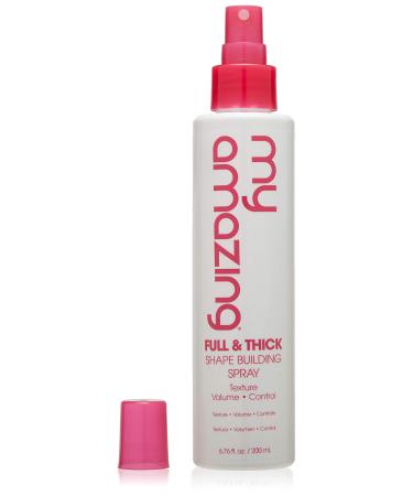 My Amazing Full & Thick Shape Building Spray, 6.76 oz. - Styling Spray for Women and Men, Volumizing and Thickening Texture Mist - Finishing Styling Mister for All Hair Types, Nourishing and Detangler